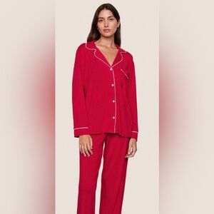 Eberjey Women's Red Pajama Set